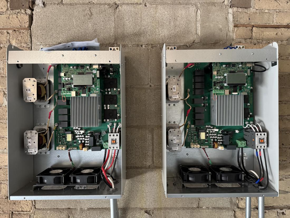 Electrical power and control equipment installed to code by Peak Property Electric